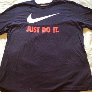 Navy Nike tee